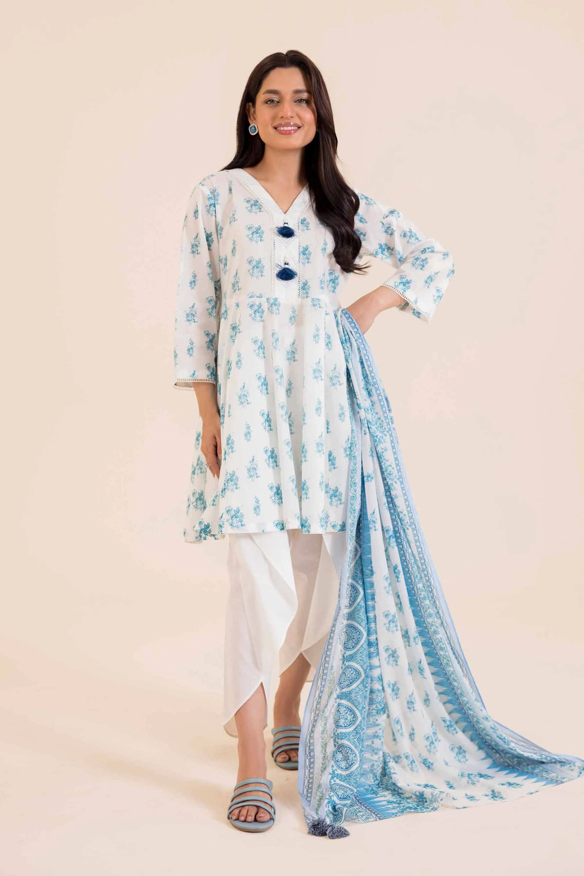 Nishat Linen Spring/Summer Lawn – 3 Piece - Printed Suit - 42401671