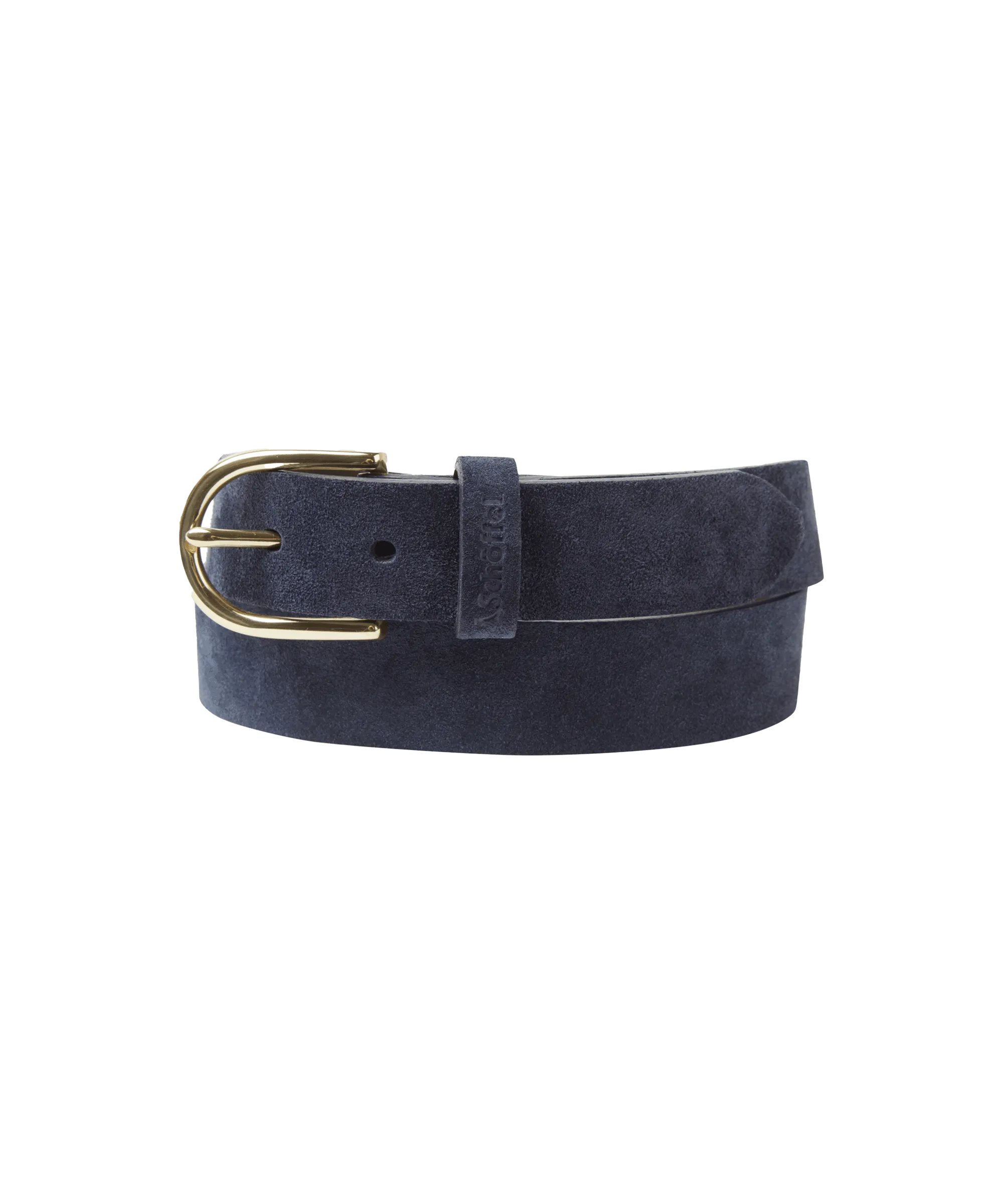 Padley Suede Belt - Navy