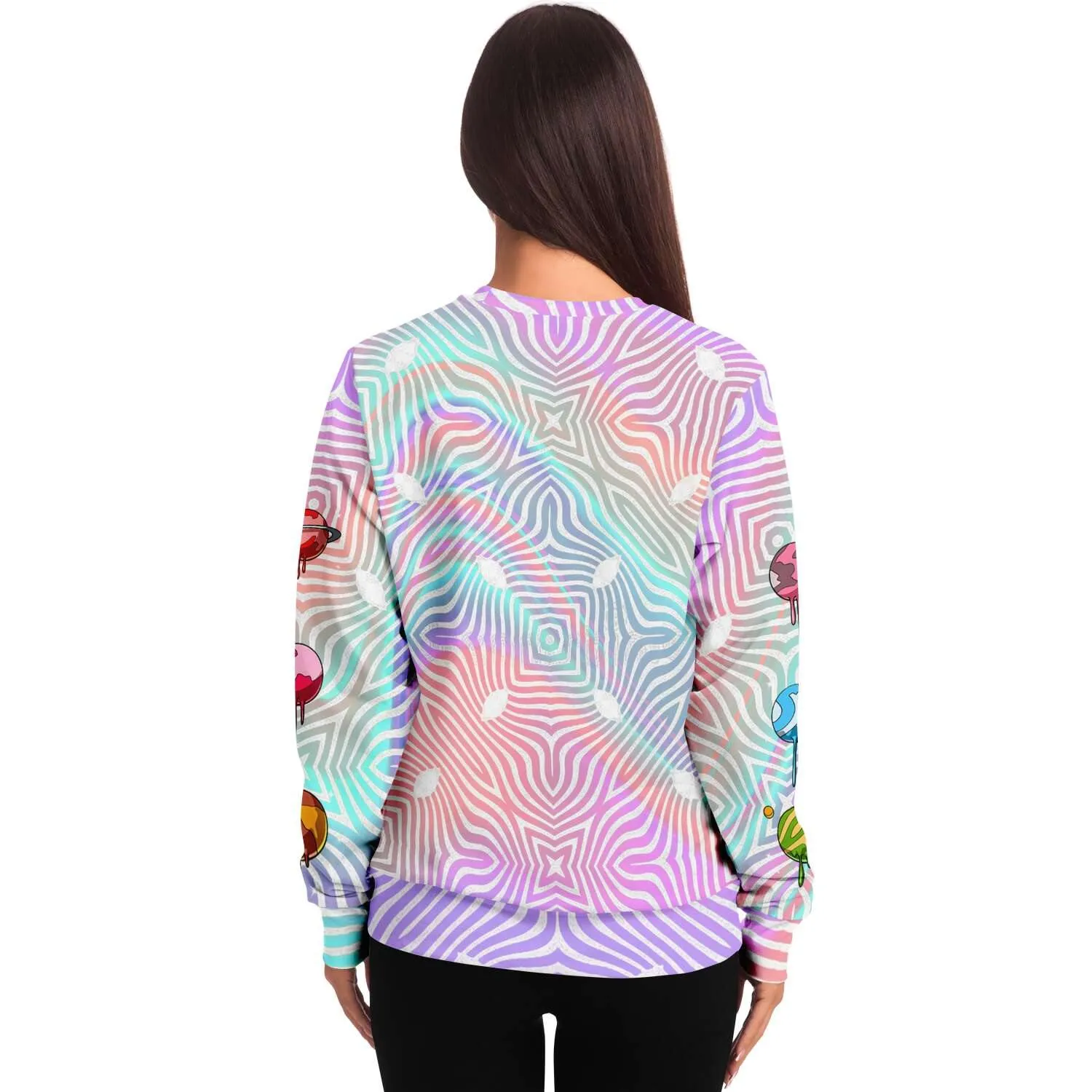 Parade of Planets Holographic Sweatshirt