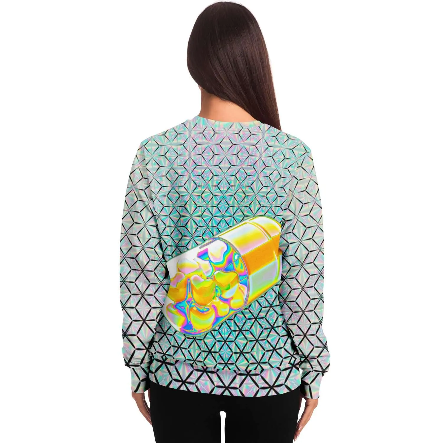 Pills of Happy Holographic Sweatshirt