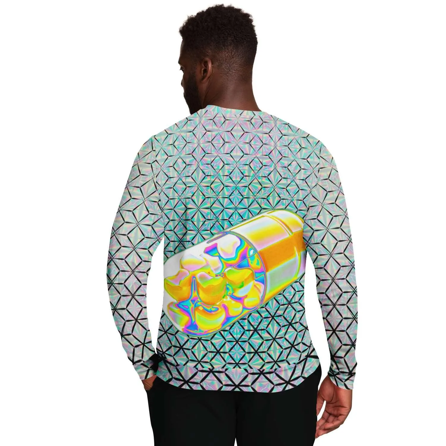 Pills of Happy Holographic Sweatshirt