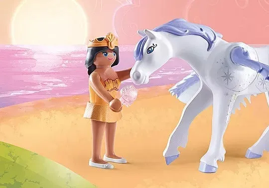 Playmobil Princess Magic - Pegasus with Rainbow in