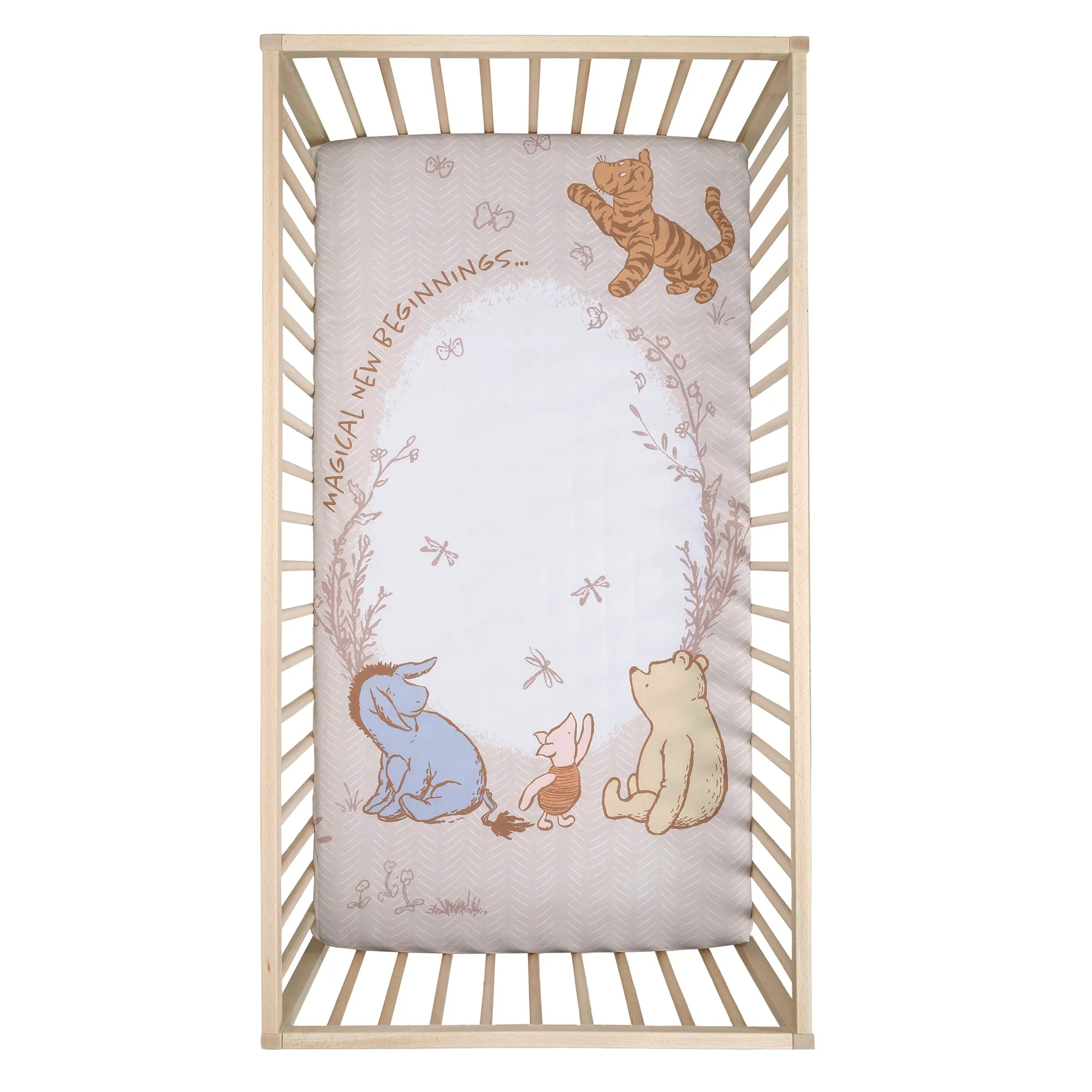 Pooh Bear & Pals 3-Piece Crib Bedding Set