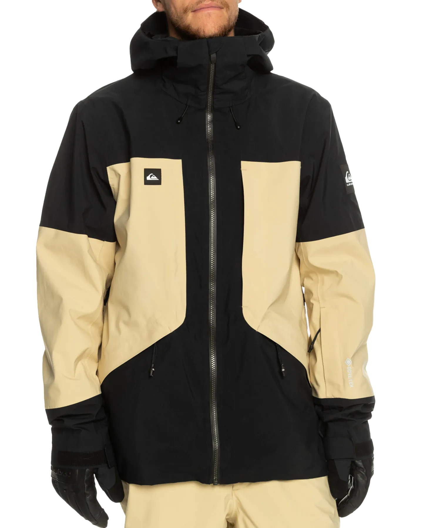 Quiksilver Men's Forever Stretch Gore-Tex® Technical Snow Jacket - Pale Khaki