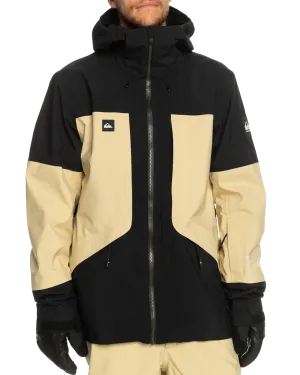 Quiksilver Men's Forever Stretch Gore-Tex® Technical Snow Jacket - Pale Khaki