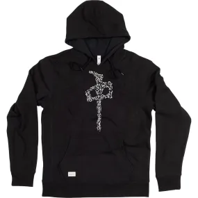 RDS Brushwork Chung Hoodie, Black White