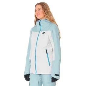 RIP CURL WOMENS FREERIDE SEARCH SNOW JACKET MOONBEAM