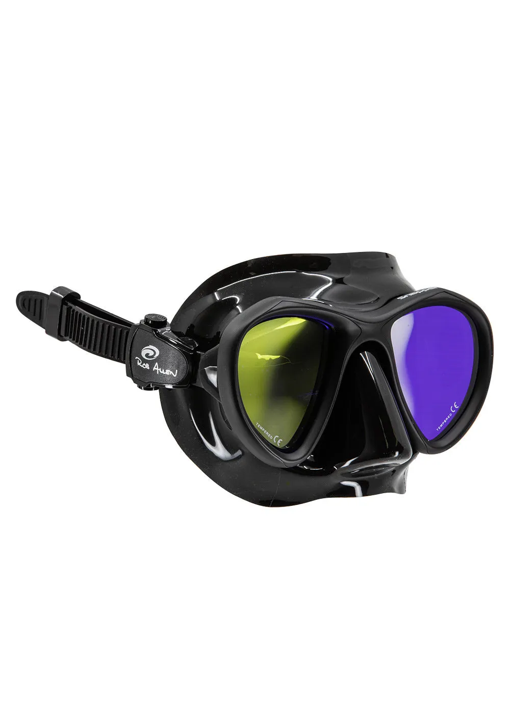 Rob Allen Snapper Mask - Black w/ Tinted Lens