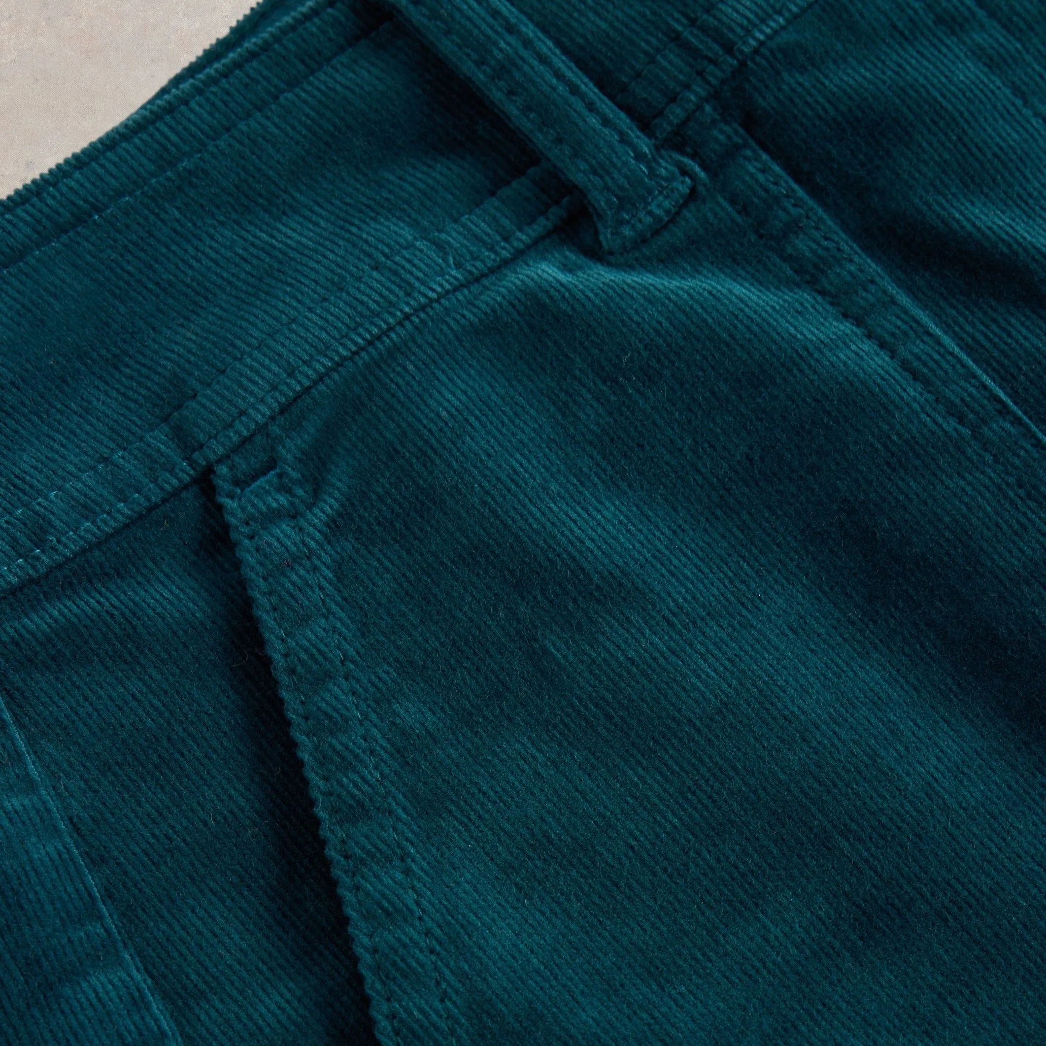 Romy Cord Culottes - Dark Teal