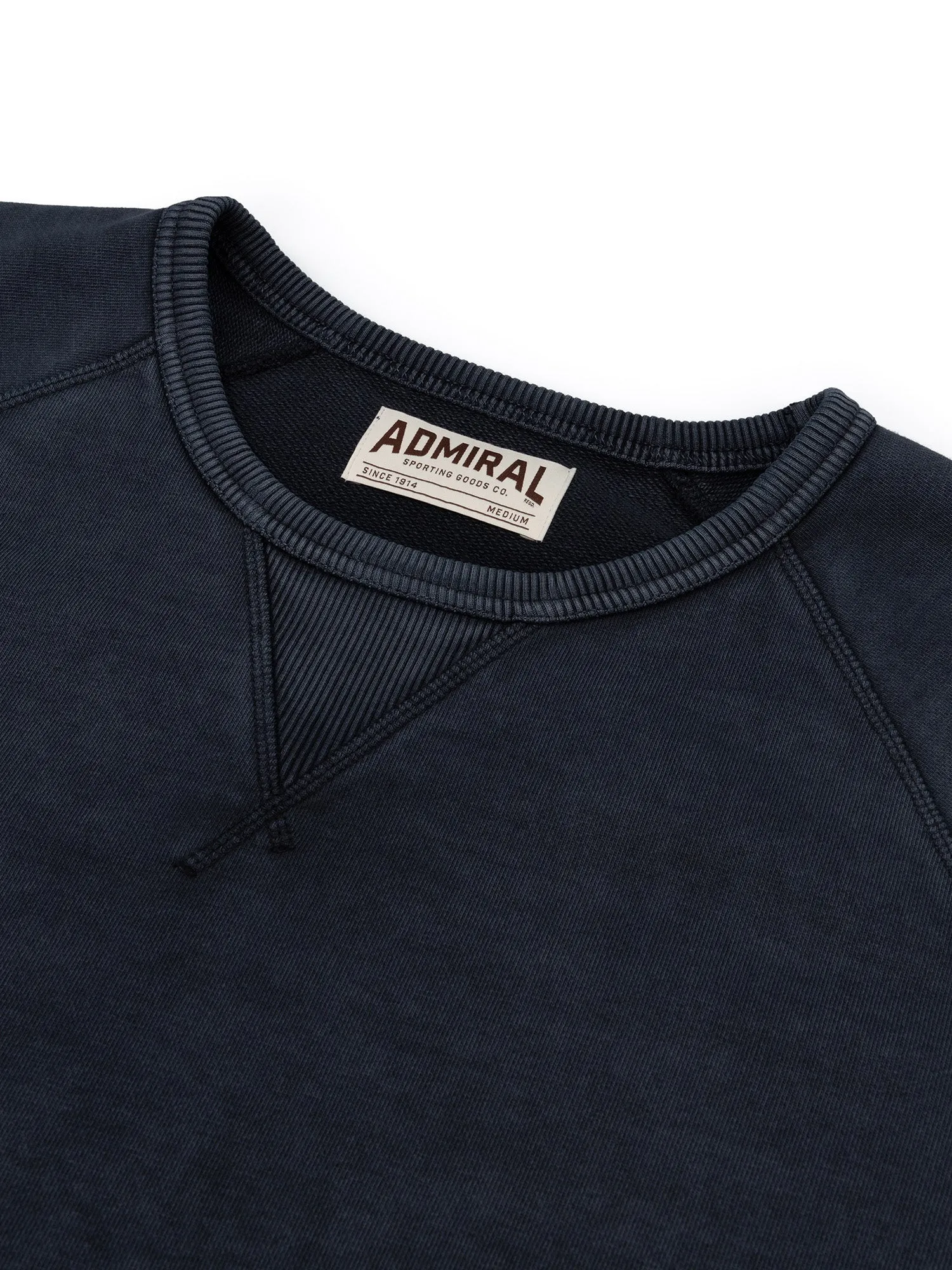 Roston Short Sleeve Pocket Sweatshirt - Simi Black Wash