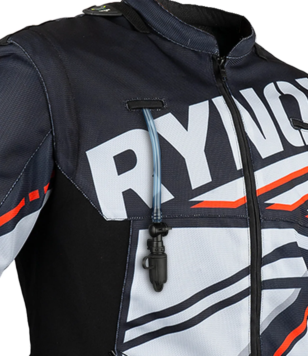 Rynox Dune Neo Trail Offroad Jacket - Black Red