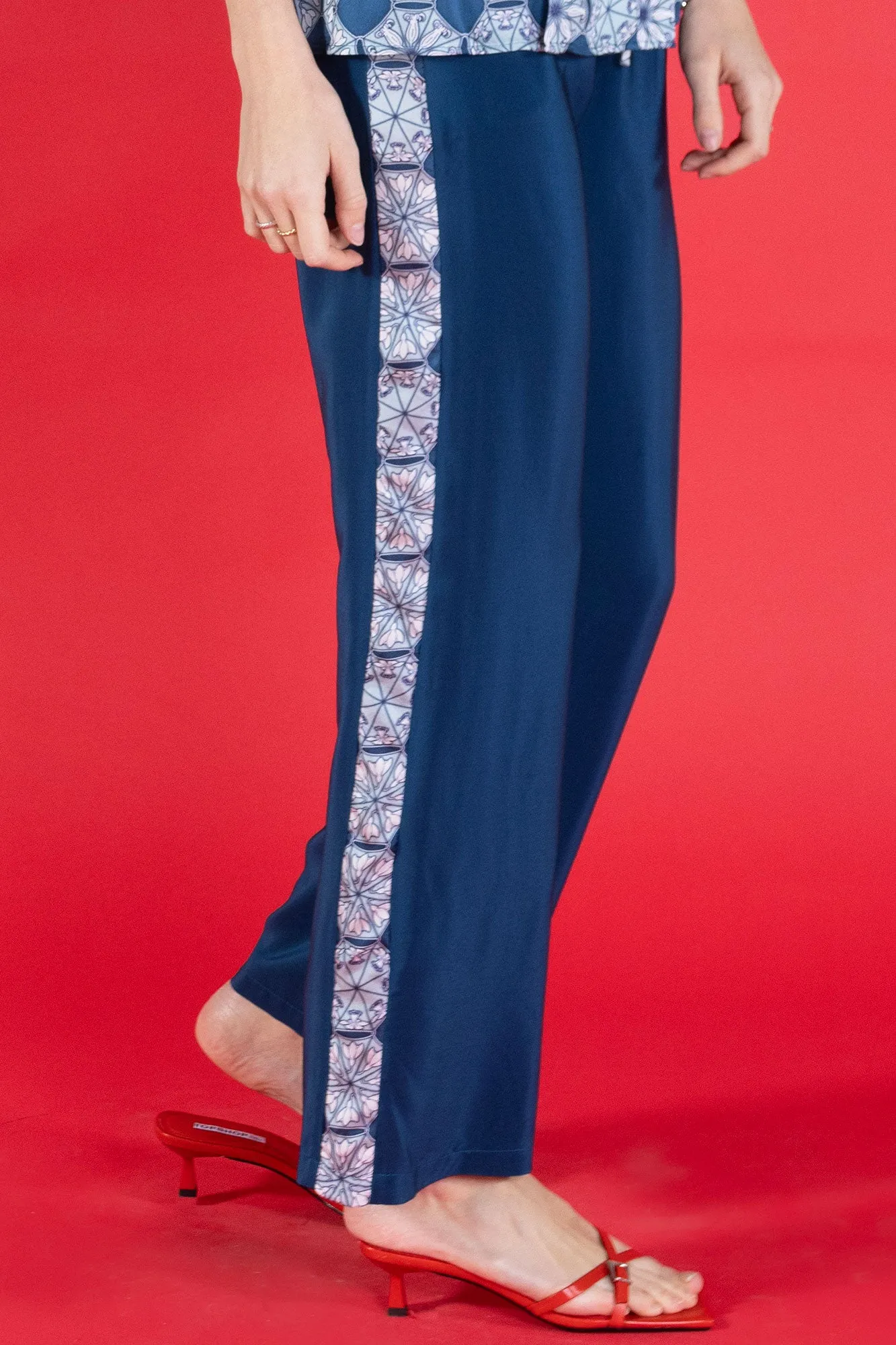 Silk Marina Pants APRIL SHOWERS