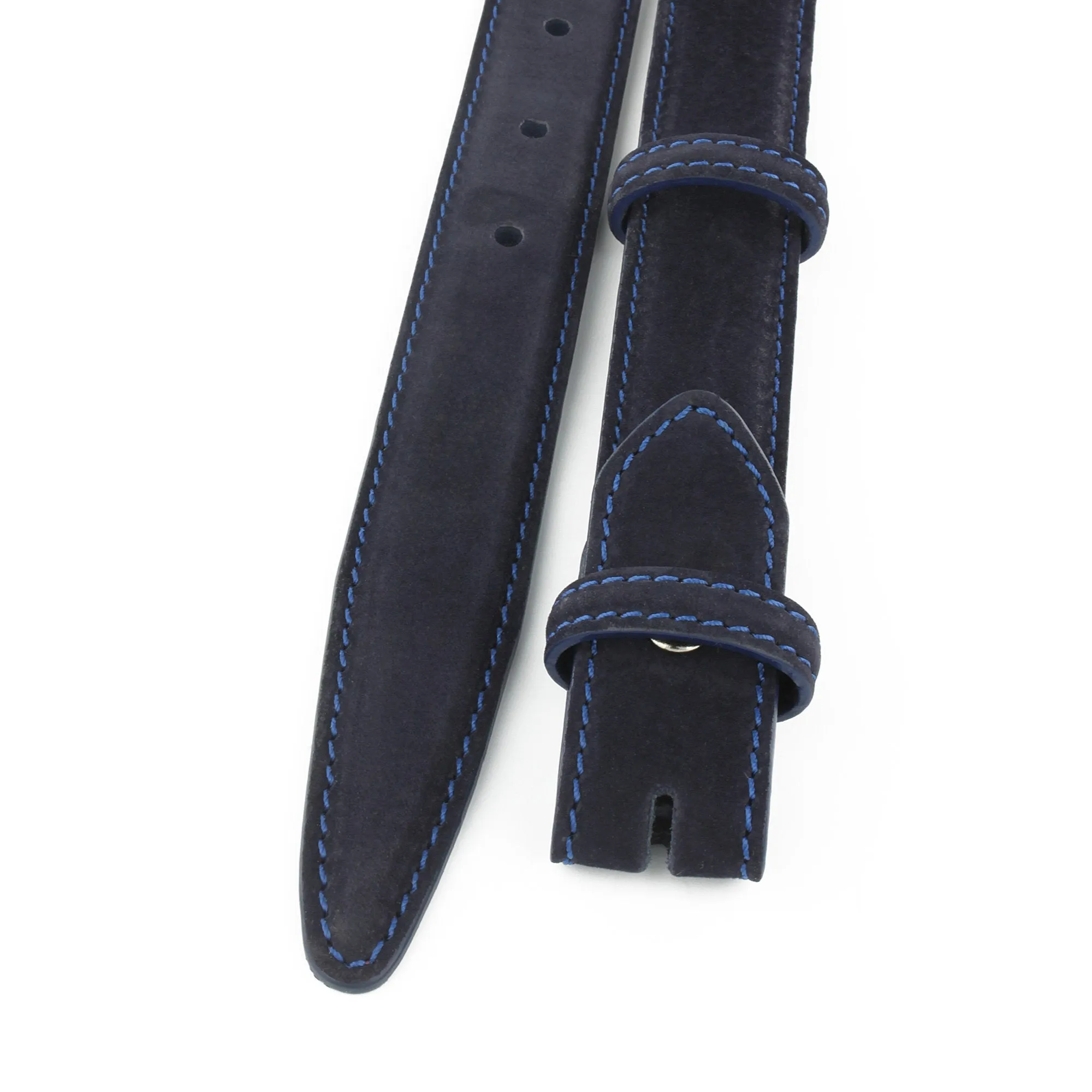 Slim Classic Nubuck Belt Strap