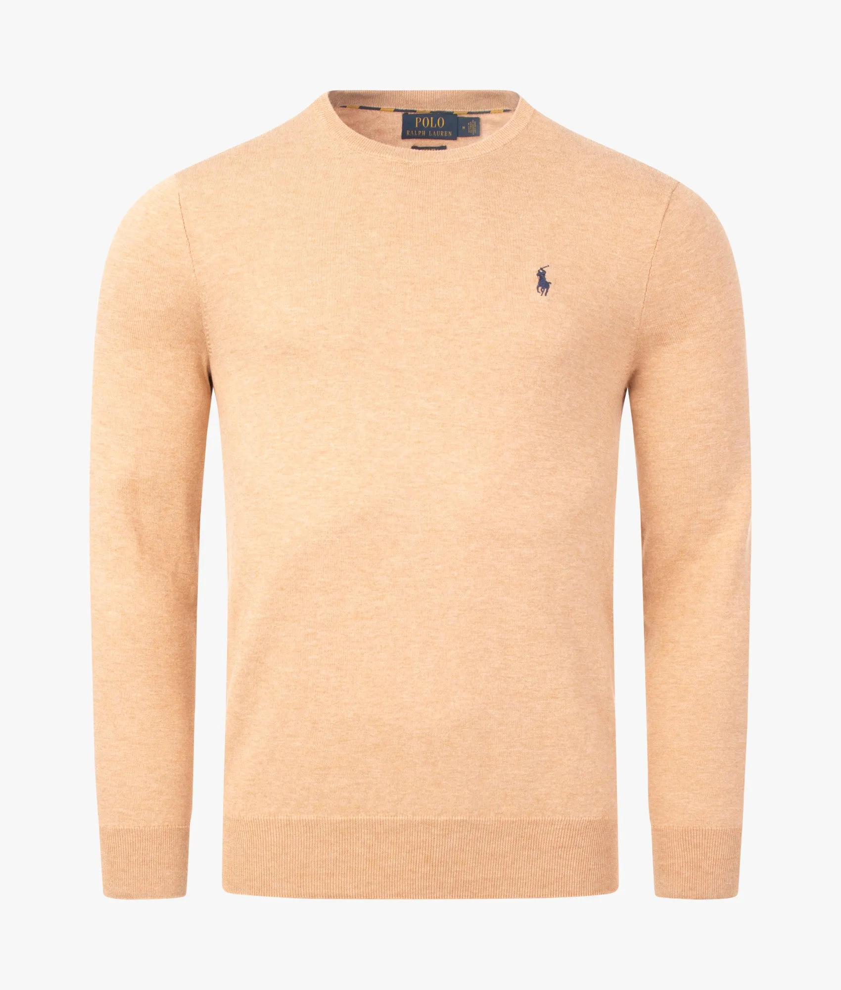 Slim Fit Cotton Crewneck Sweater