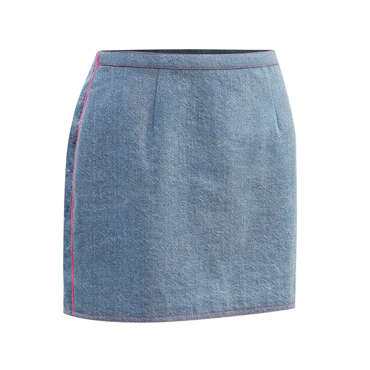 SPARKLE BY KAREN CHAN x  HK Heritage Museum【FRUITFUL HARMONY】Eco-Denim Cowgirl Mini Skirt (幸運風車)  (風調雨順)