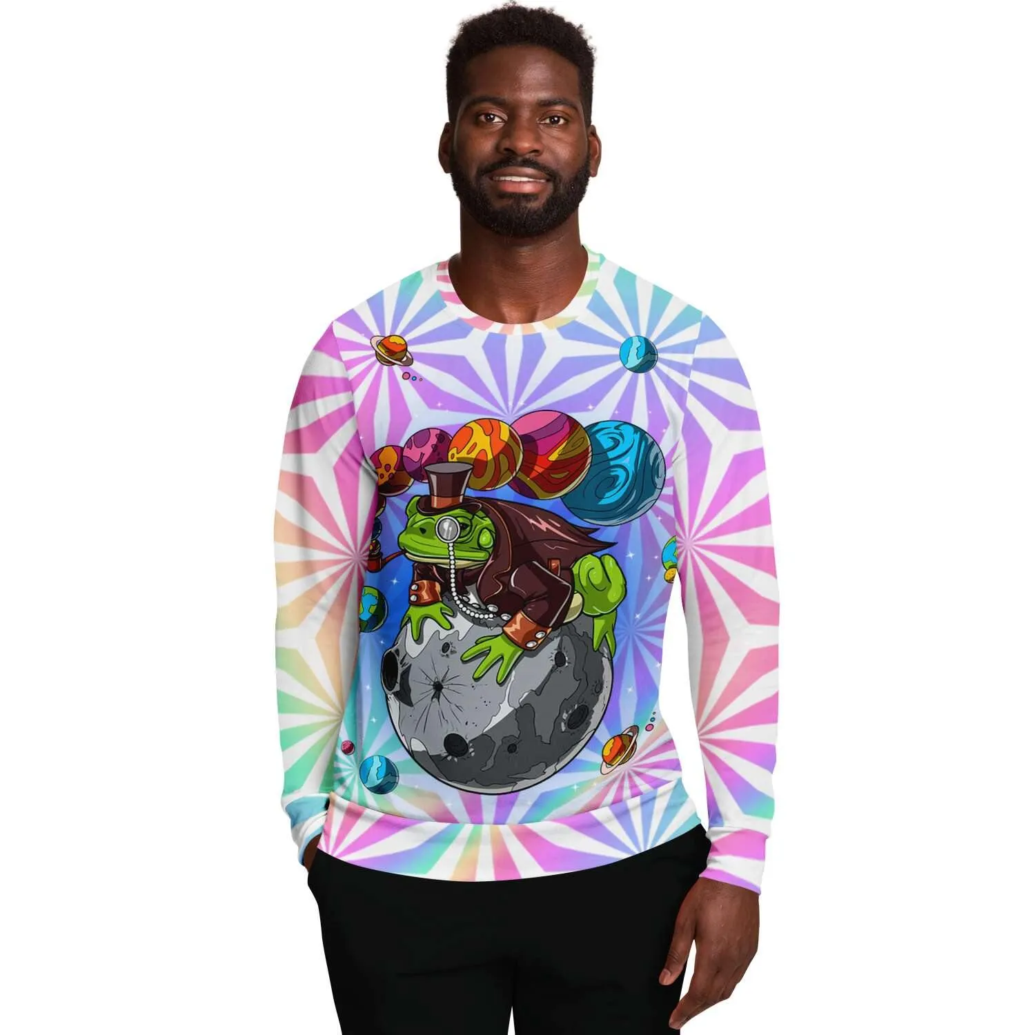 Spase Frog Holographic Sweatshirt