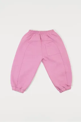 Studio Koter Pink Melange Jersey Joggers