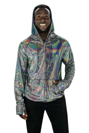 Supernova Holographic Hoodie