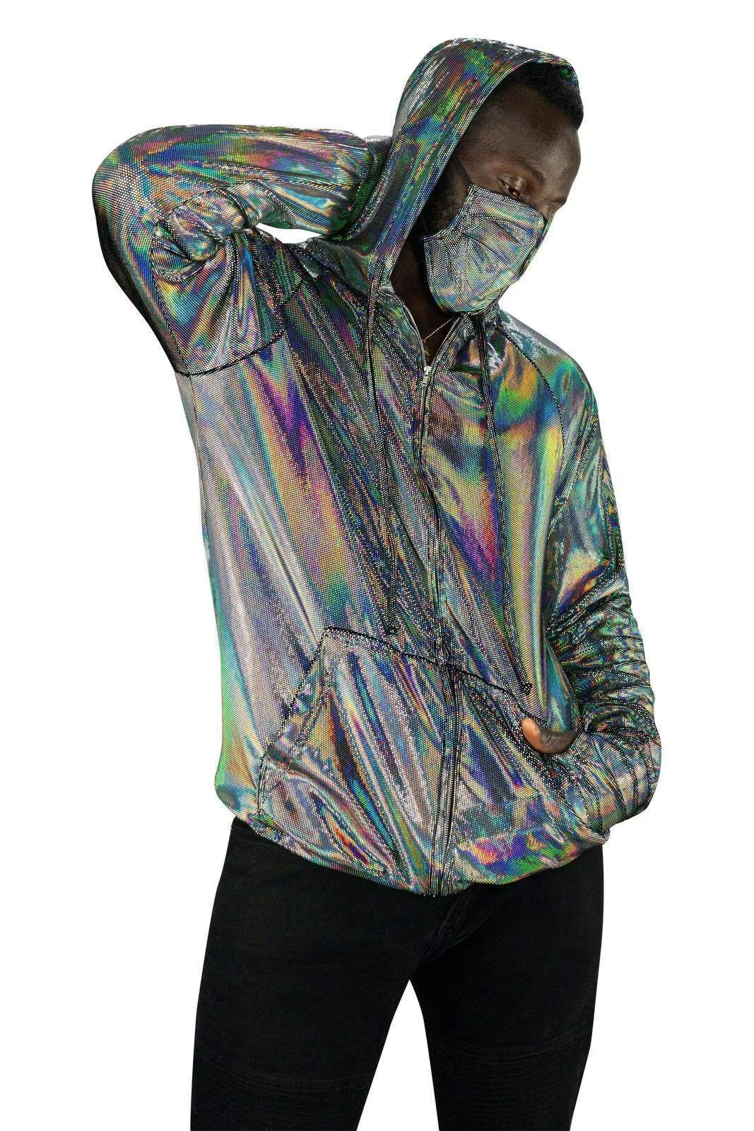 Supernova Holographic Hoodie