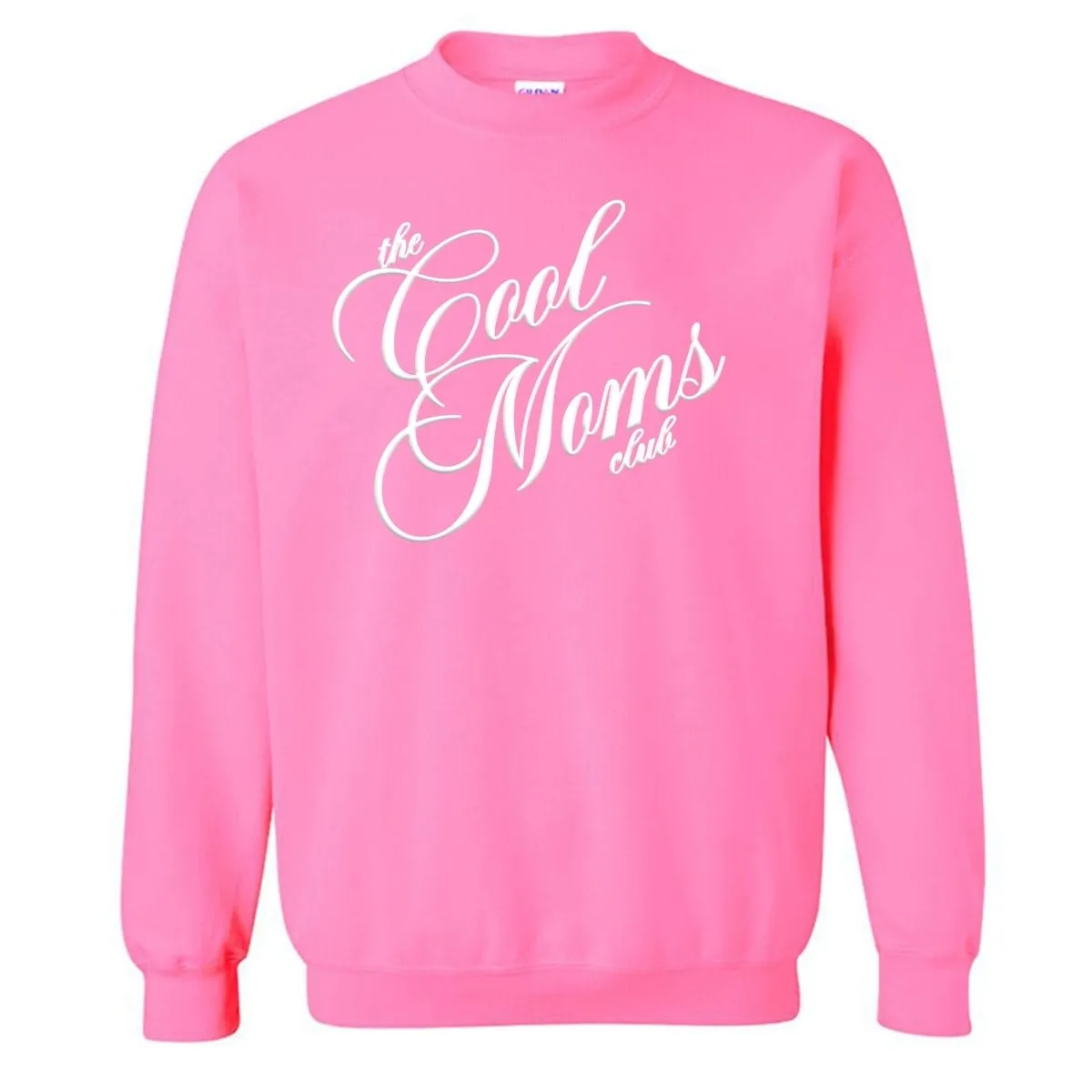 'The Cool Moms Club' PUFF Crewneck Sweatshirt