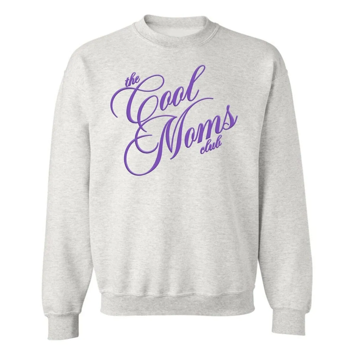 'The Cool Moms Club' PUFF Crewneck Sweatshirt