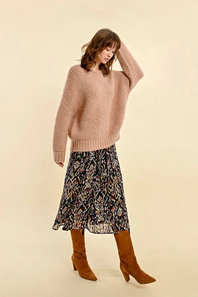 The Kendal Knitted Jumper - Rose