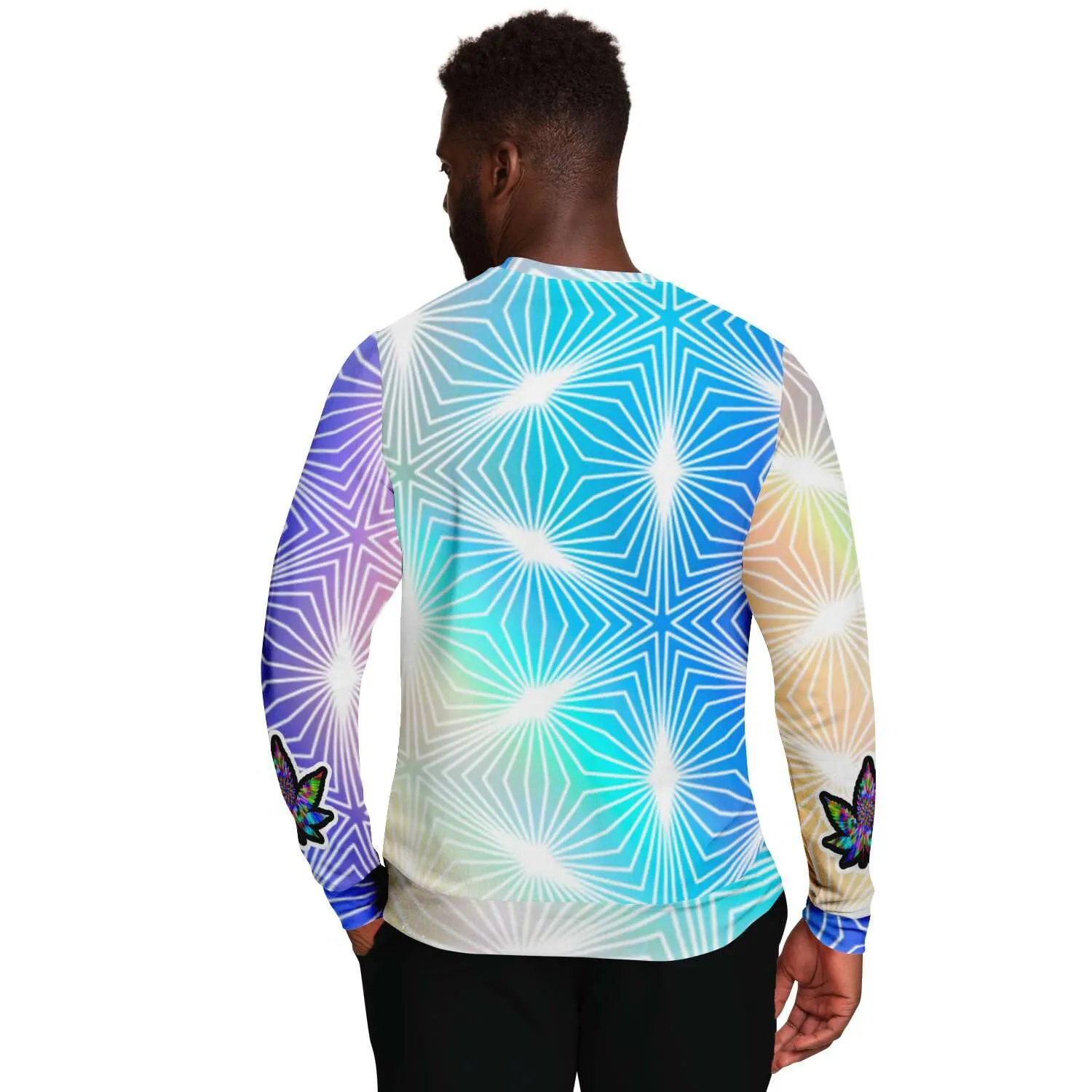 Trippy Donut Holographic Sweatshirt