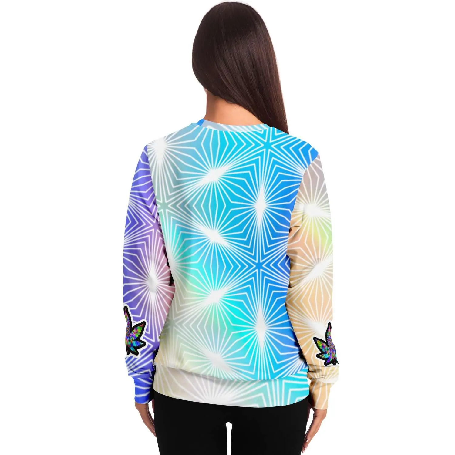 Trippy Donut Holographic Sweatshirt