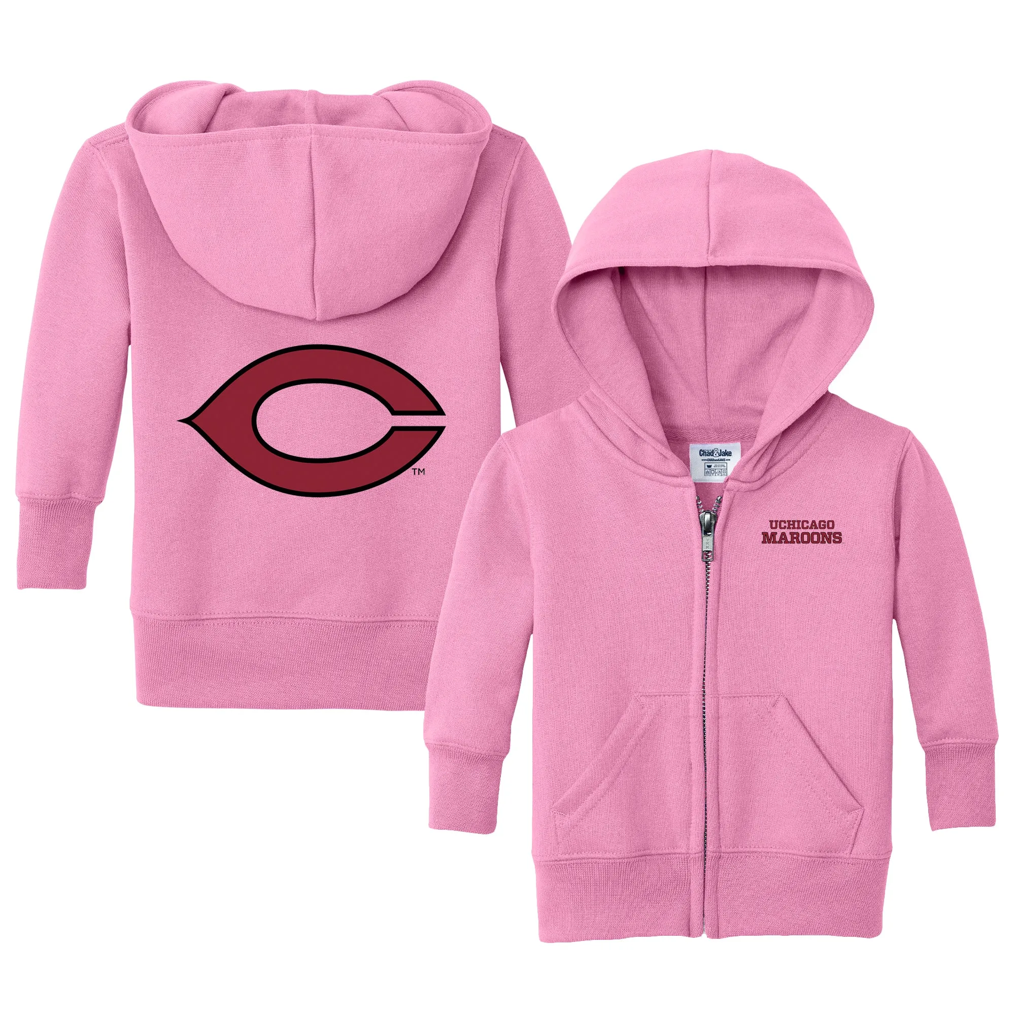 UChicago Maroons Logo Infant Full-Zip Sweatshirt