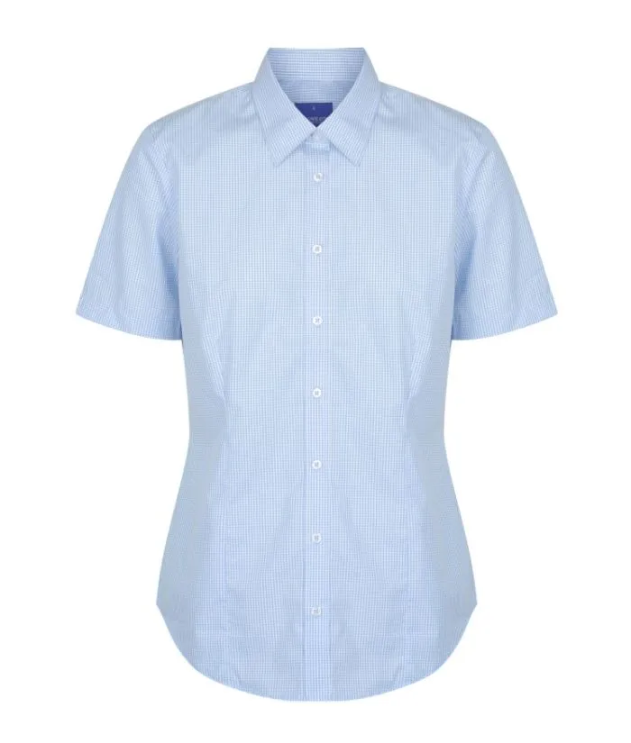 Westgarth Gingham Womens Short Sleeve Shirt