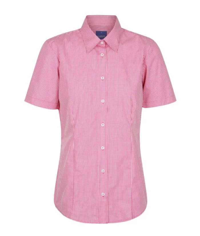 Westgarth Gingham Womens Short Sleeve Shirt