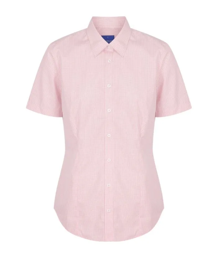 Westgarth Gingham Womens Short Sleeve Shirt