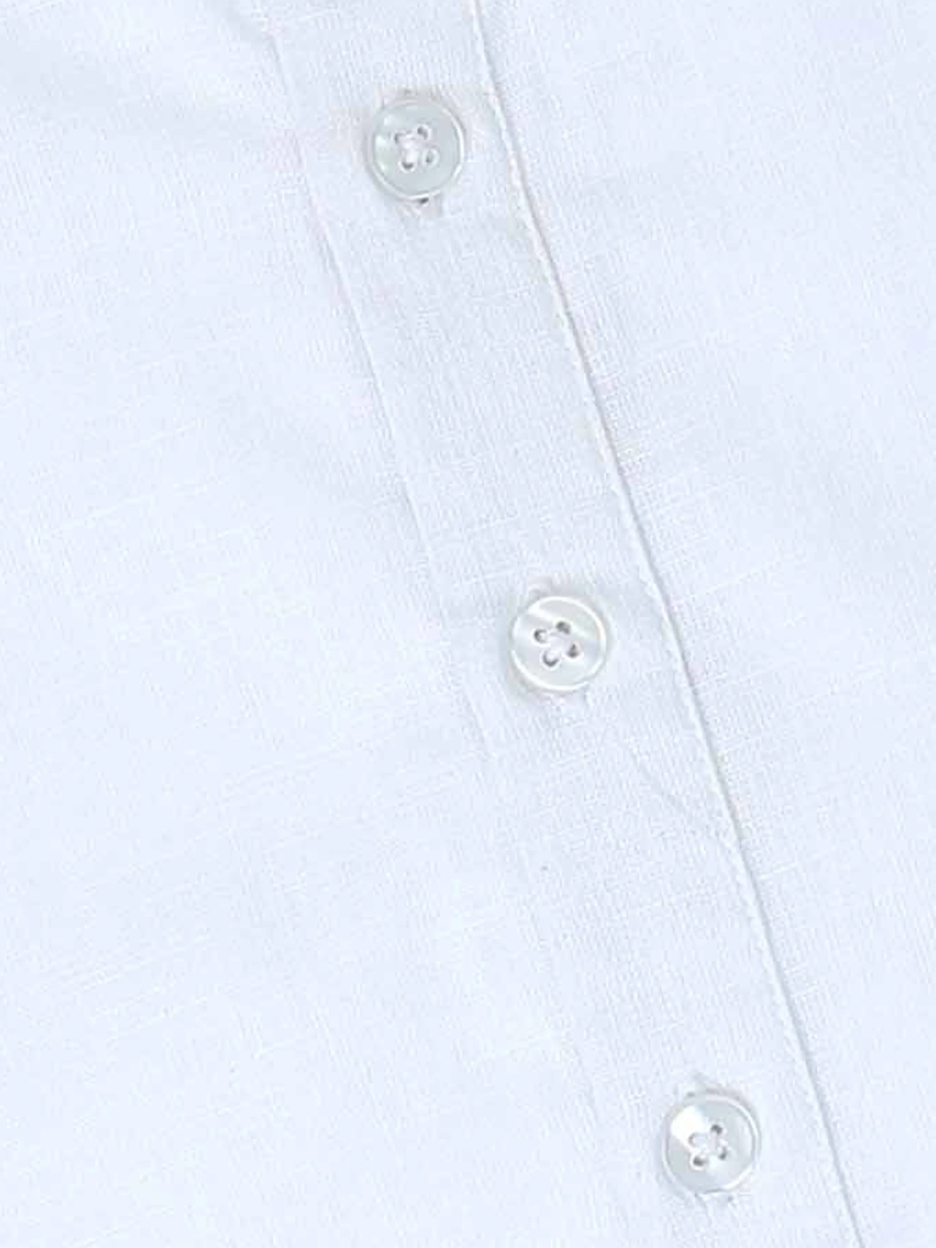 White Cotton Short Kurta