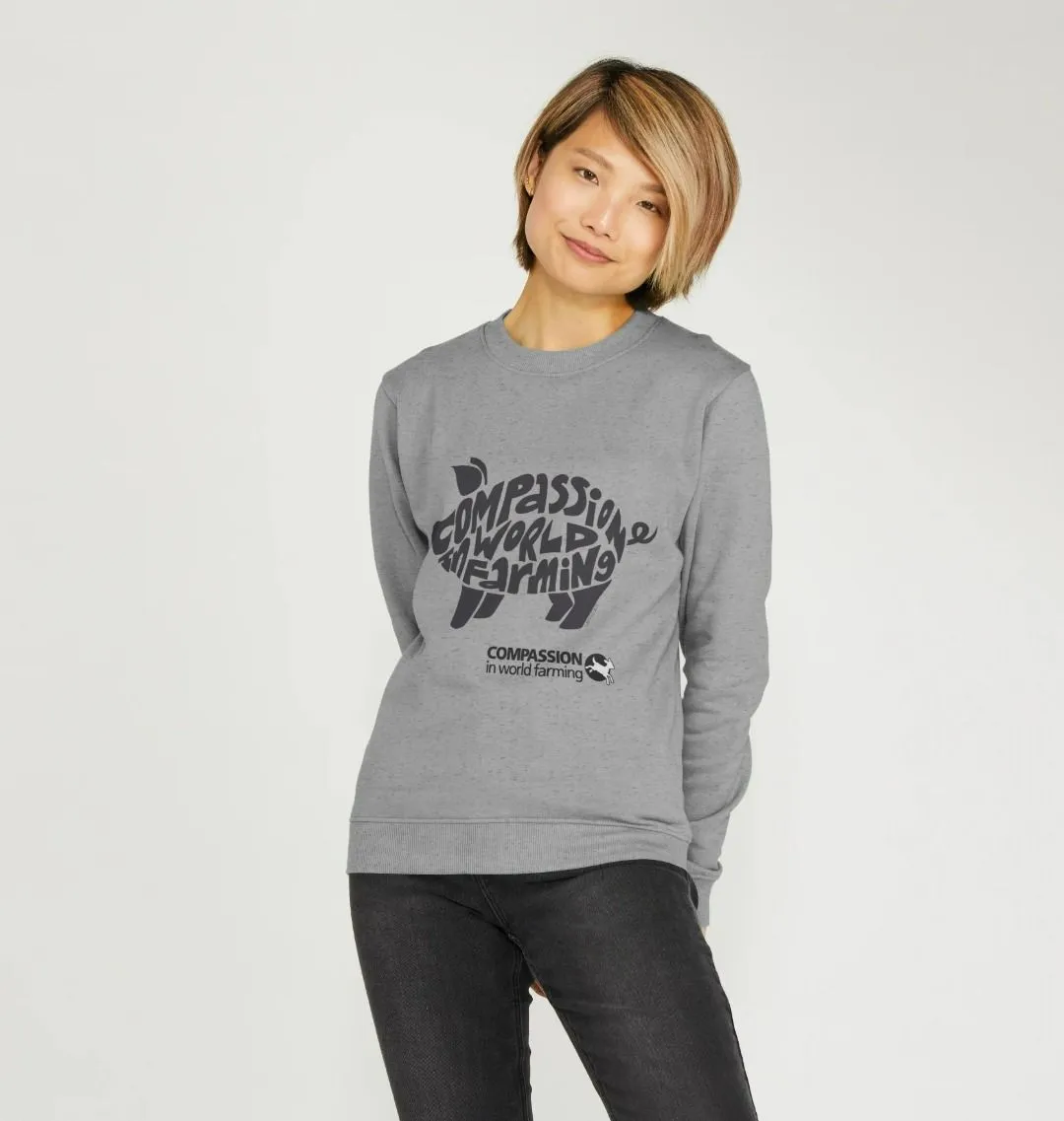 Women's Compassion Pig Jumper