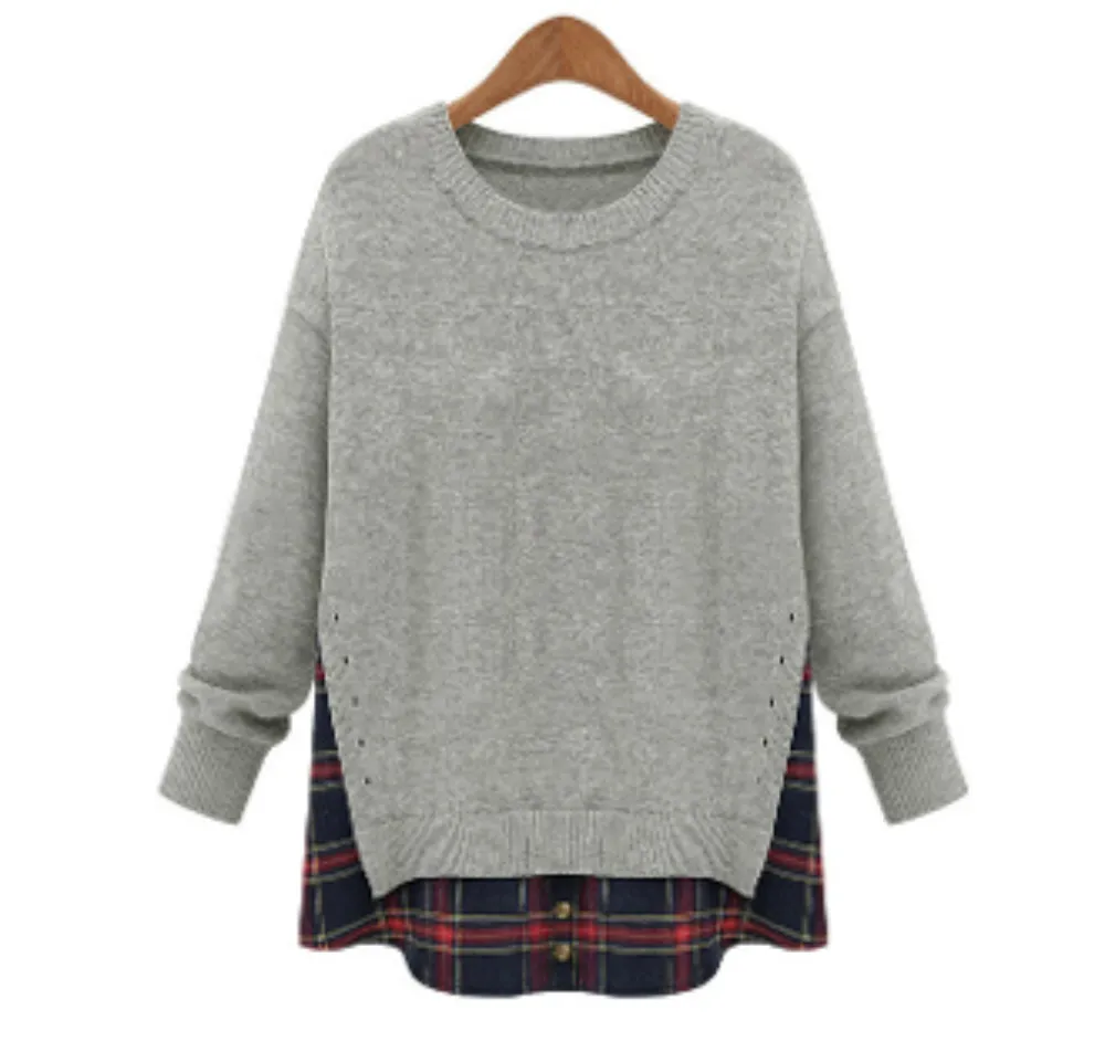 Womens Layered Sweatshirt