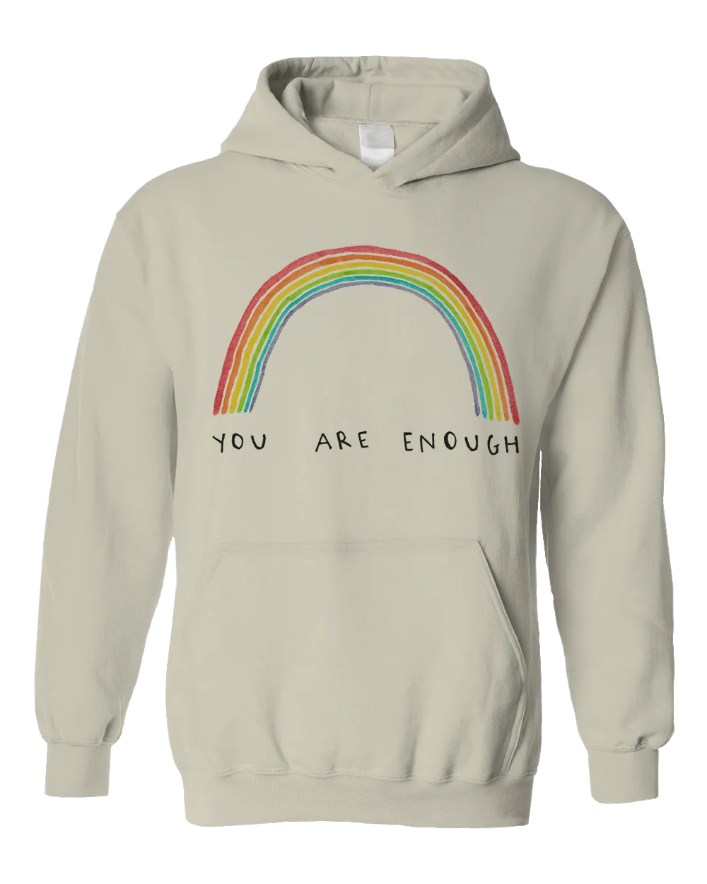 You Are Enough (Rainbow) - Hoodie