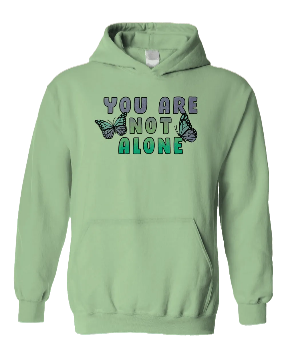 You Are Not Alone (Butterflies) - Hoodie